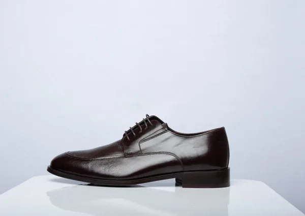 Dark Cognac Legacy Derby Shoes