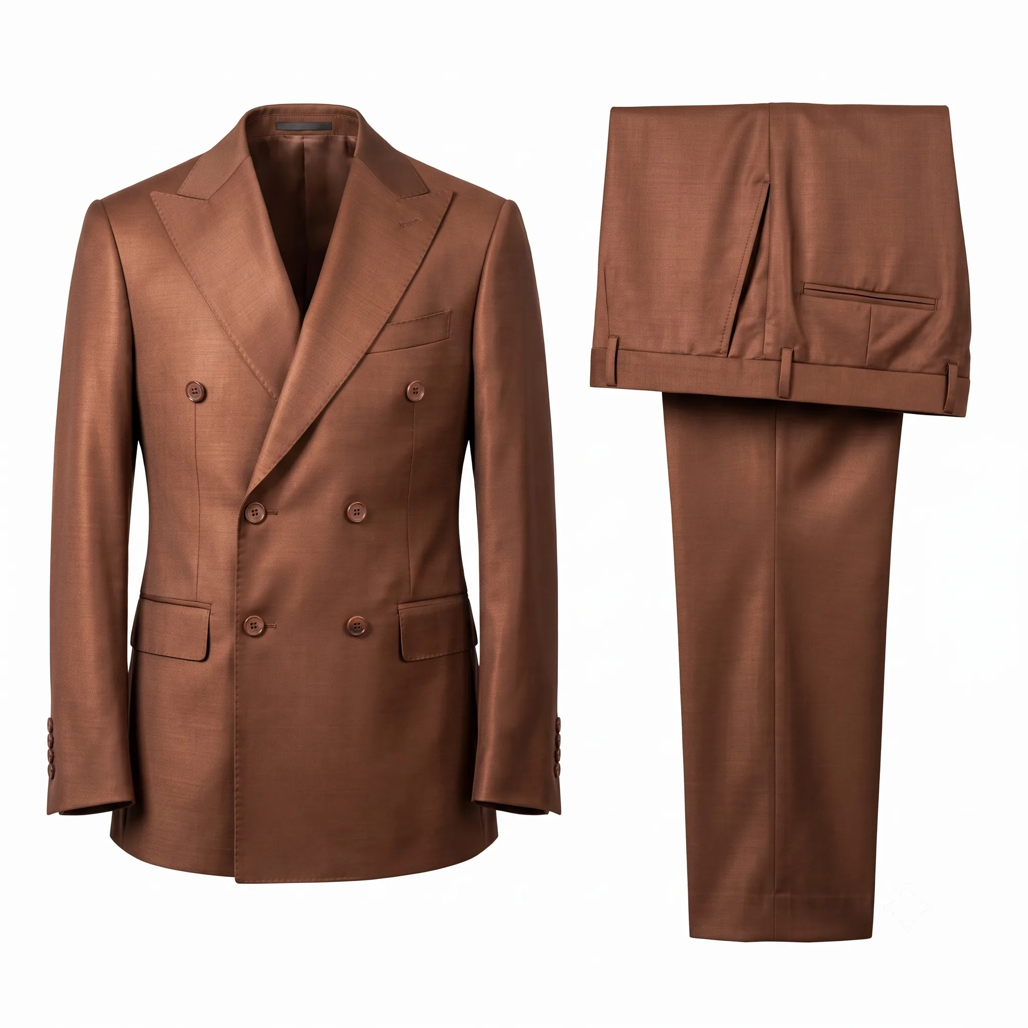 Reggenza Brown Double Breast